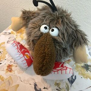 RARE!!! Vintage 1983 Lurky Rainbow -Brite Original 16” Plush Stuffed Animal